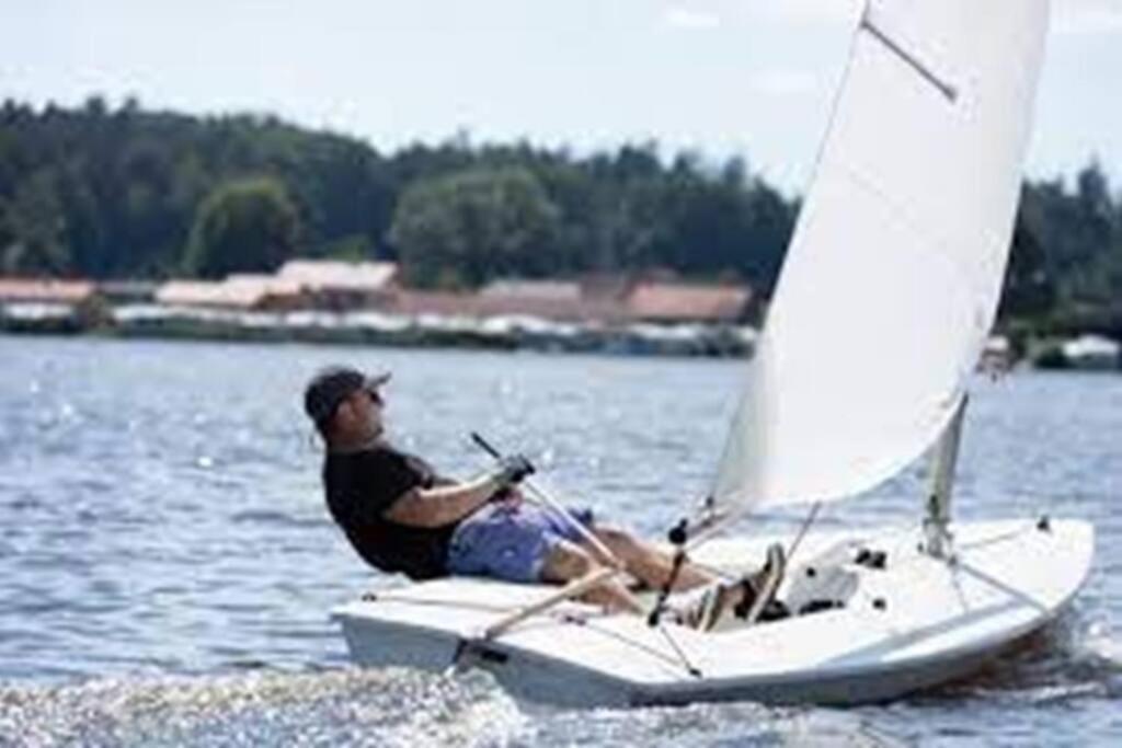 Bungalow Direkt Am See, Mit Eigenem Boot Roding Εξωτερικό φωτογραφία
