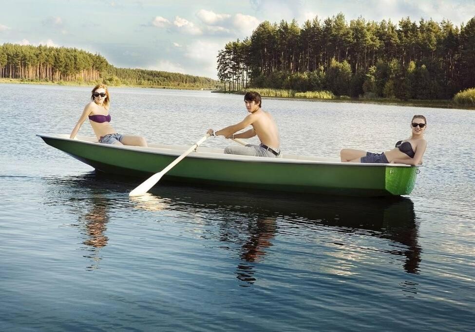 Bungalow Direkt Am See, Mit Eigenem Boot Roding Εξωτερικό φωτογραφία
