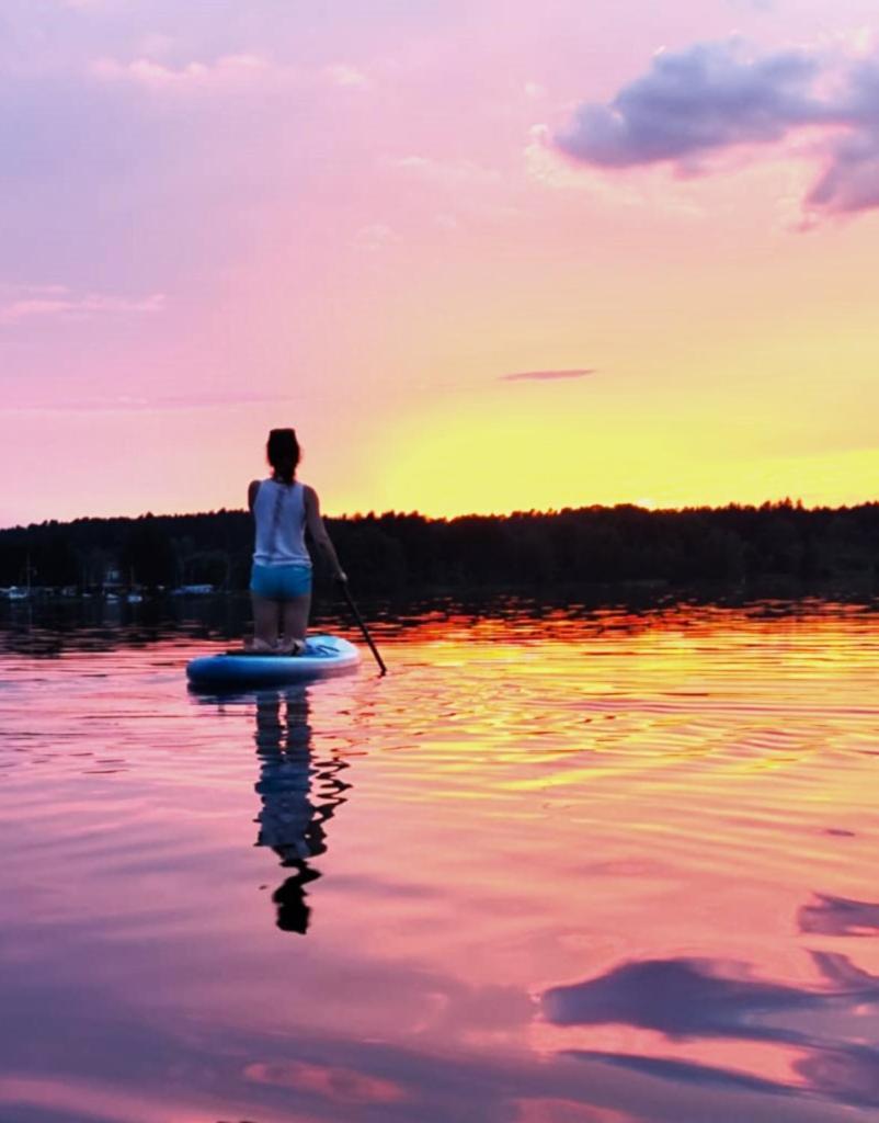 Bungalow Direkt Am See, Mit Eigenem Boot Roding Εξωτερικό φωτογραφία