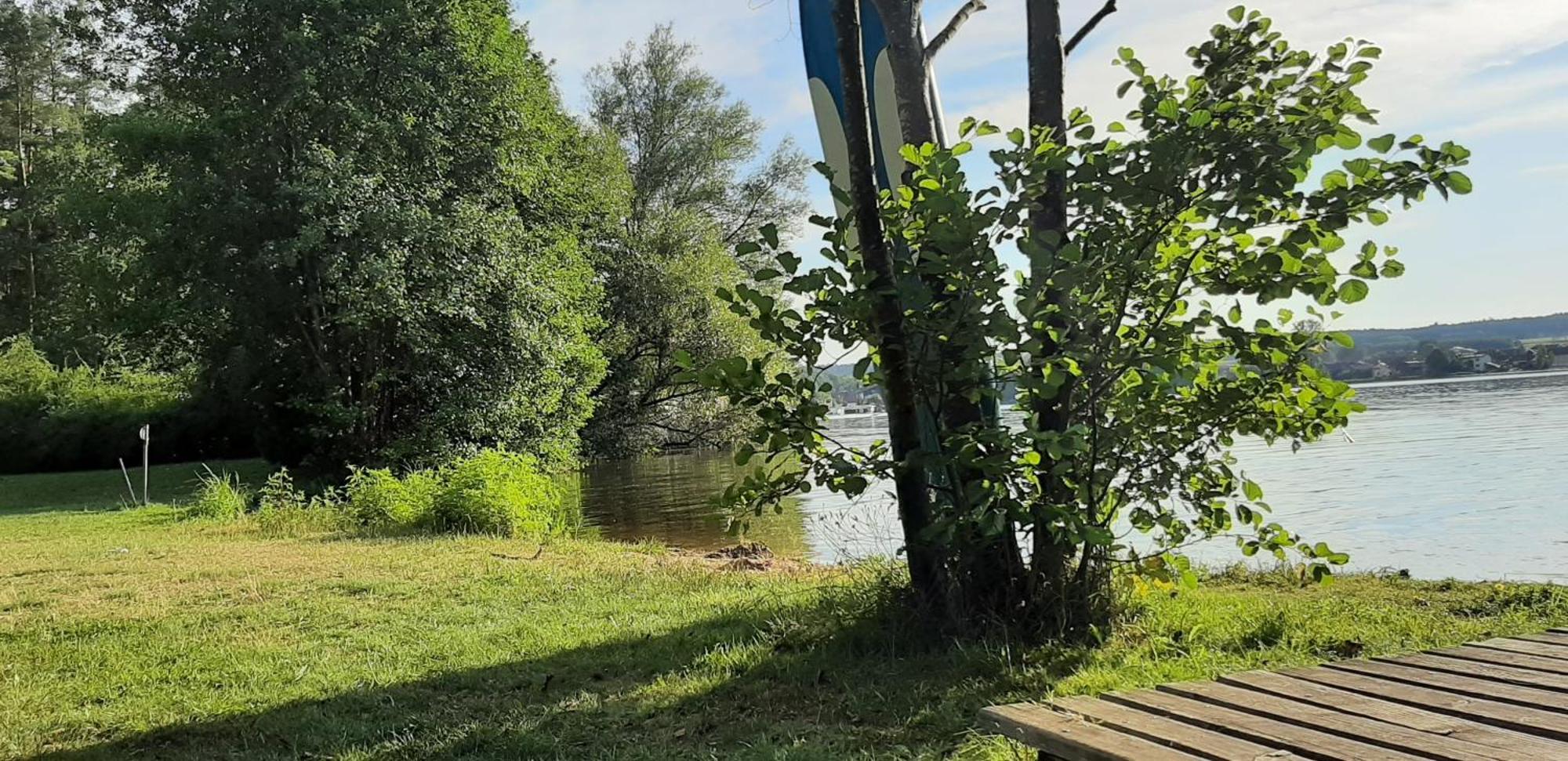 Bungalow Direkt Am See, Mit Eigenem Boot Roding Εξωτερικό φωτογραφία